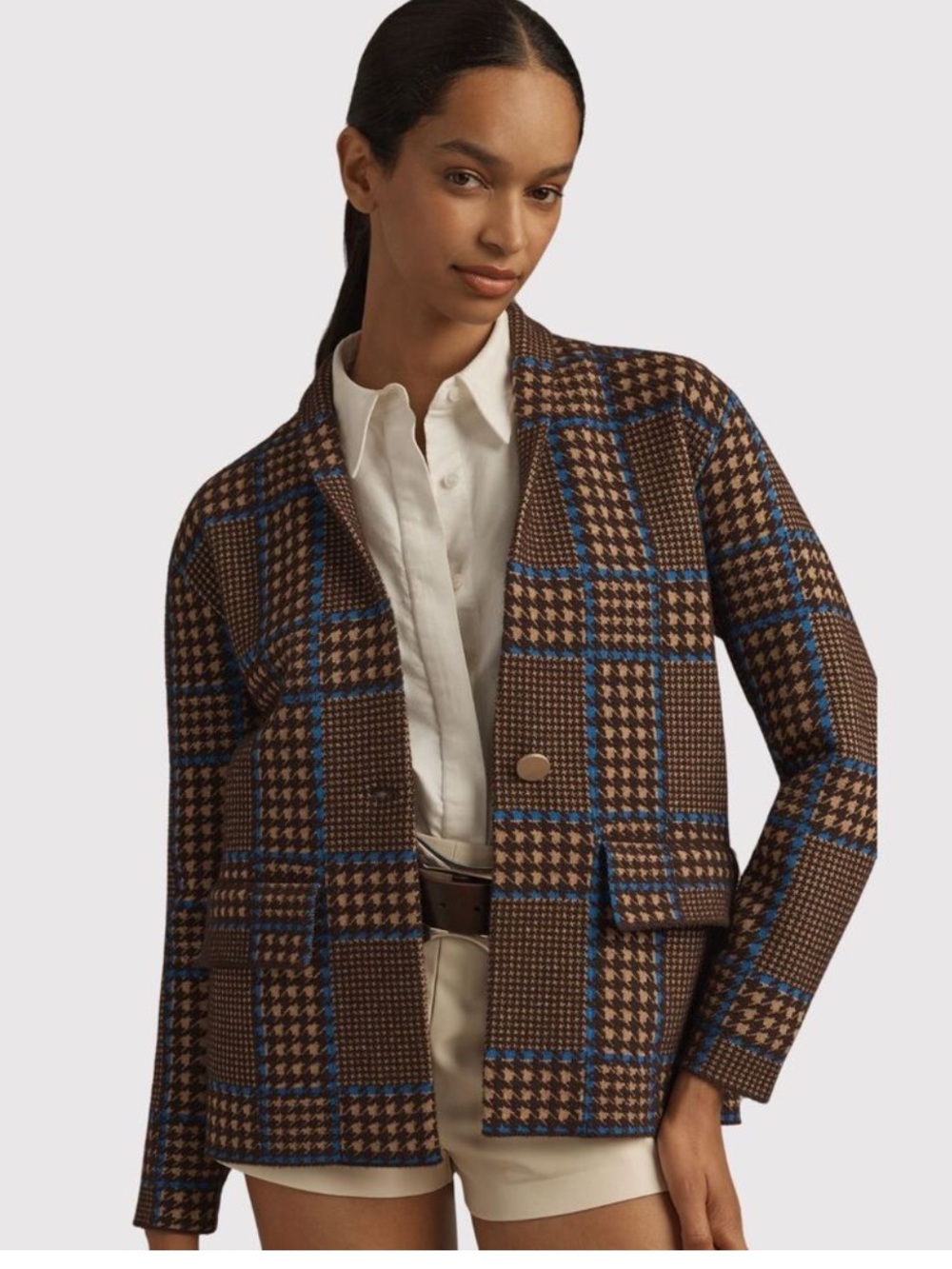 NVLT Anthropologie Knit Relaxed Blazer NWT